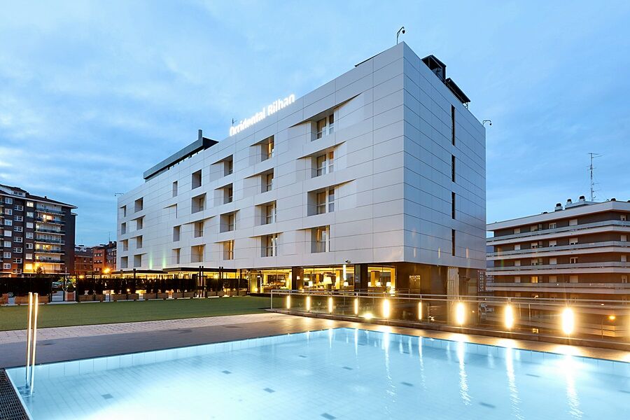 Hotel Occidental Bilbao Esterno foto