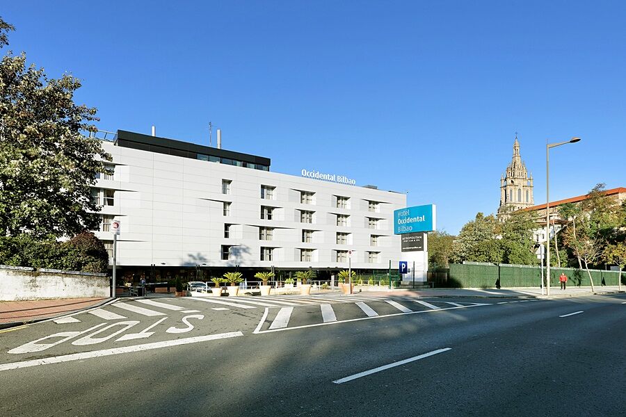 Hotel Occidental Bilbao Esterno foto