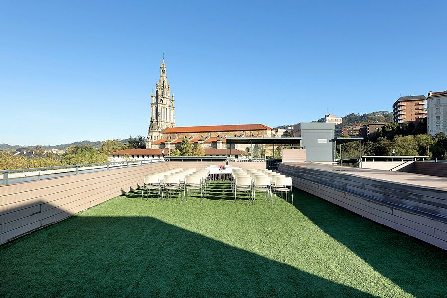 Hotel Occidental Bilbao Esterno foto